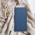 Kabura LUNA Book Carbon do IPHONE 16 Plus niebieski