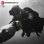 FORCELL F-DESIGN FA12 pasek / opaska do Apple Watch 38/40/41mm zlta