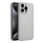 Futera Silicone Mag Cover kompatybilny z MagSafe do IPHONE 15 PRO MAX tytanowy