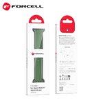 FORCELL F-DESIGN FA01 pasek do APPLE Watch 38 / 40 / 41 mm zielony