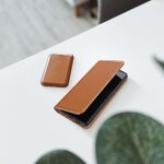 Kabura skrzana SMART PRO do XIAOMI Redmi 13C / POCO C65 brzowy