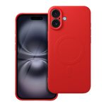 Futerał SILICONE MAG COVER kompatybilny z MagSafe do IPHONE 16 Plus czerwony