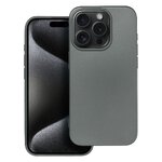 Futera METALLIC do IPHONE 15 PRO szary