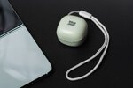 BLUE STAR suchawki bezprzewodowe / bluetooth stereo TWS Mini A19 zielone