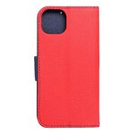 Kabura Fancy Book do IPHONE 15 PLUS czerwony / granatowy