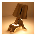 Lampka nocna GOLD MAN Art Deco siedzcy (wzr 6) MLTL