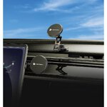 FORCELL F-Grip IronSecure uchwyt samochodowy do szyby/deski kompatybilny z MagSafe czarny