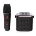 Gonik bluetooth LED z mikrofonem Y1 czarny