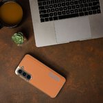 Futera MILANO do SAMSUNG A14 4G / A14 5G  brzowy