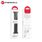 FORCELL F-DESIGN FA01 pasek do APPLE Watch 38 / 40 / 41 mm czarny