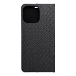 Kabura LUNA Book Carbon do IPHONE 16 Pro Max czarny