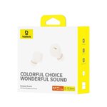 BASEUS słuchawki bezprzewodowe bluetooth TWS ENC IPX4 Bowie E18 białe