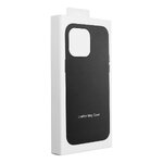 Leather Mag Cover kompatybilne z MagSafe do IPHONE 15 PLUS czarny