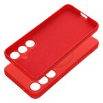Futera SILICONE MAG COVER kompatybilny z MagSafe do SAMSUNG S24 czerwony