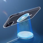 DUX DUCIS futera CLIN MAG kompatybilny z MagSafe do IPHONE 15 Plus transparentny