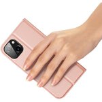 DUX DUCIS Skin Pro - futerał z klapką do Apple iPhone 15 Plus różowy
