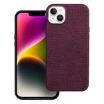 Woven Mag Cover kompatybilne z MagSafe do IPHONE 14 PLUS burgundowy