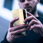 Kabura SENSITIVE Book do HUAWEI P30 Lite złoty