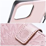 Kabura MEZZO Book do IPHONE 16 Pro mandala złoty róż