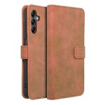 Kabura TENDER Book do SAMSUNG A14 4G / A14 5G brzowy