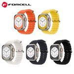 FORCELL F-DESIGN FA12 pasek / opaska do Apple Watch 38/40/41mm zlta