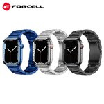 FORCELL F-DESIGN FA10 pasek / opaska do Apple Watch 38/40/41mm srebrny
