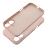 Futerał SILICONE MAG COVER kompatybilny z MagSafe do IPHONE 16 różowy
