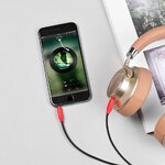 HOCO kabel AUX Audio Jack 3,5mm UPA11 czarny