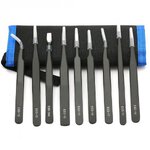 UF-TOOLS - Zestaw pincet ESD-9 (9szt.)
