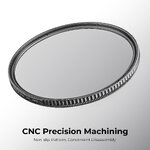 Filtr polaryzacyjny kołowy K&F Concept Nano-X MRC CPL - 52 mm