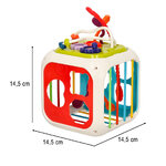 Kostka edukacyjna sorter cymbałki 7w1 Bibi-inn