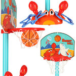 Kosz do gry w koszykówkę 2w1 kosz + ringo krab