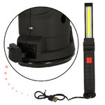 KAFUWELL Latarka warsztatowa USB COB magnes akumulator 1200 mAh 200 lm