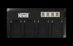 Ładowarka czterokanałowa Newell DF-4CH do akumulatorów NP-F do Sony
