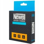 Ładowarka dwukanałowa Newell do akumulatorów LP-E6 CANON USB-C