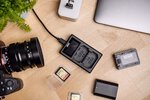 Ładowarka dwukanałowa Newell FDL-USB-C do akumulatorów EN-EL15 do Nikon