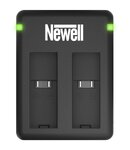 Ładowarka dwukanałowa Newell SDC-USB do akumulatorów LB-015 do Kodak