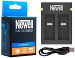 Ładowarka Newell AHDBT-901 do GoPro Hero 9 10 11 Black dwukanałowa USB