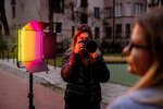 Lampa LED Newell RGB Vividha Effect