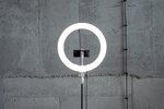 Lampa pierścieniowa LED Newell RL-18A - WB (3200 K - 5500 K) - Arctic White
