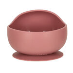 Naczynia silikonowe dla dzieci wiewiórka zestaw 9 elementów ciemny różowy Naczynia silikonowe dla dzieci wiewiórka zestaw 9 elementów ciemny różowy