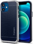 SPIGEN NEO HYBRID IPHONE 12/12 PRO SATIN SILVER