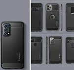 SPIGEN RUGGED ARMOR OPPO RENO 5 5G/FIND X3 LITE MATTE BLACK
