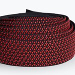 OWIJKA NABICO SILICOGRIP 3D 3,0 MM CZARNO-CZERWONA
