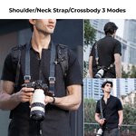 Pasek do aparatu K&F Concept Alpha Strap - ciemnoszary