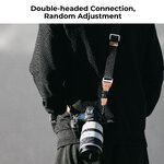 Pasek do aparatu K&F Concept Alpha Strap - czarny