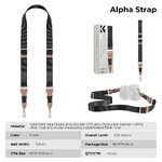 Pasek do aparatu K&F Concept Alpha Strap - czarny