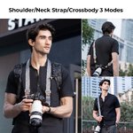Pasek do aparatu K&F Concept Alpha Strap - szary