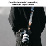 Pasek do aparatu K&F Concept Alpha Strap - szary