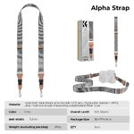 Pasek do aparatu K&F Concept Alpha Strap - szary